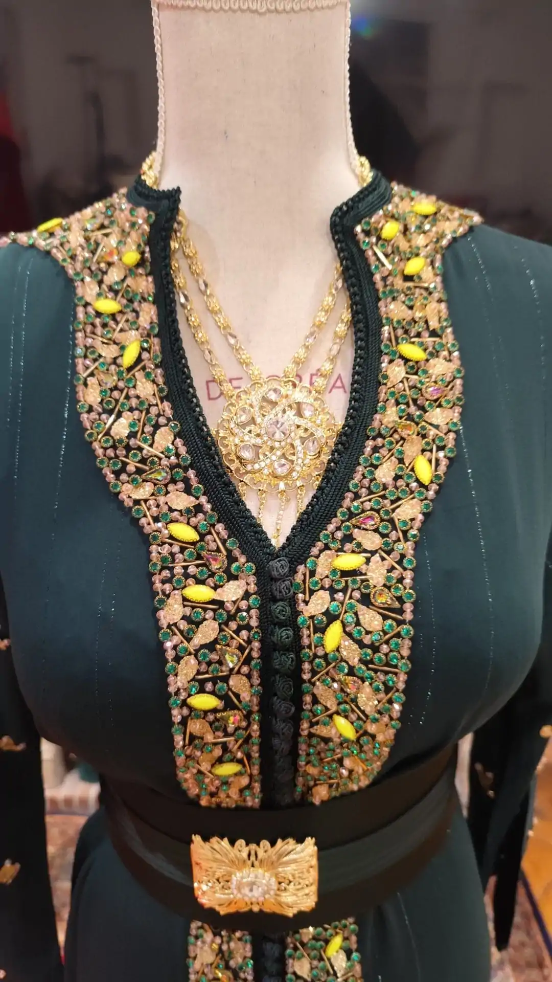 caftan marocain neuf plus accessoires – Image 10