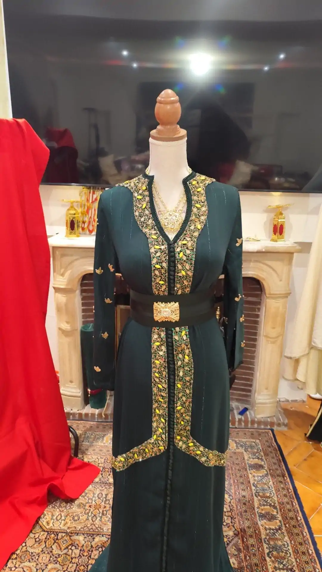 caftan marocain neuf plus accessoires – Image 8