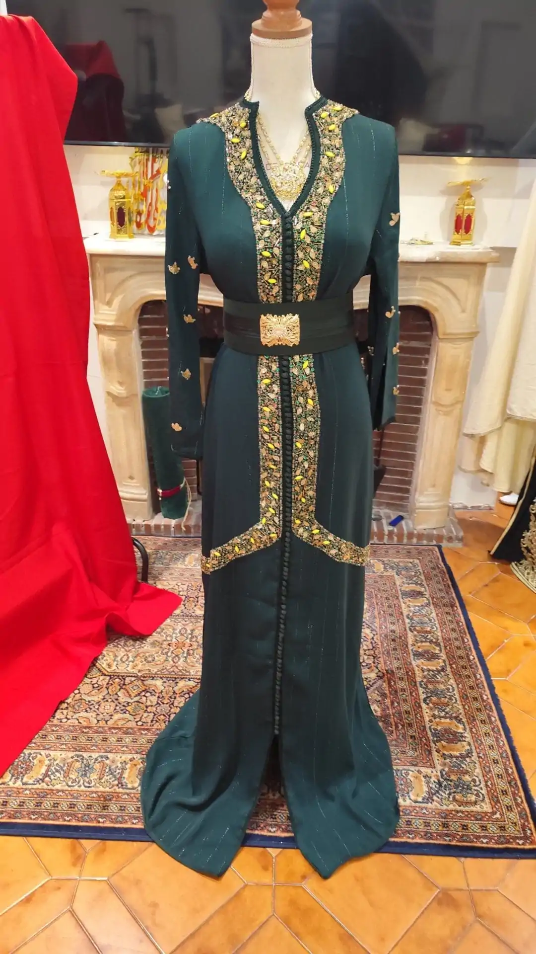caftan marocain neuf plus accessoires – Image 11