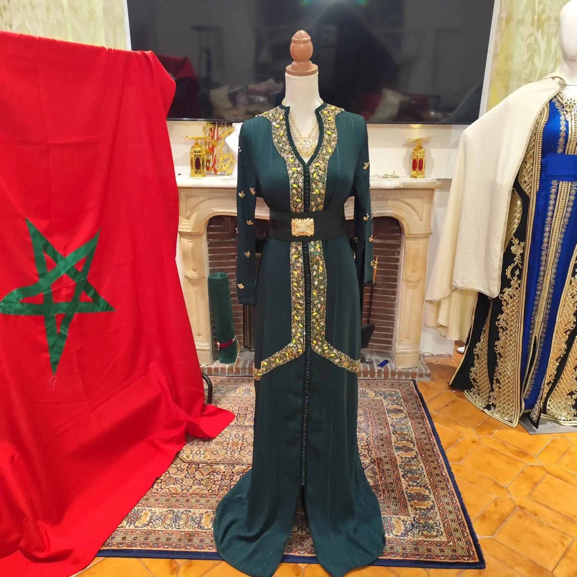 caftan marocain neuf plus accessoires – Image 12