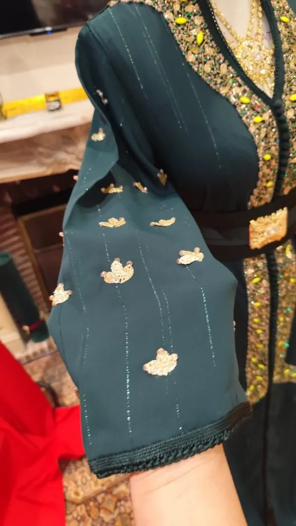 caftan marocain neuf plus accessoires — photo 7