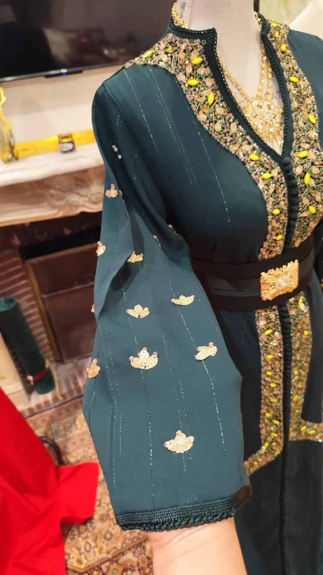 caftan marocain neuf plus accessoires – Image 4