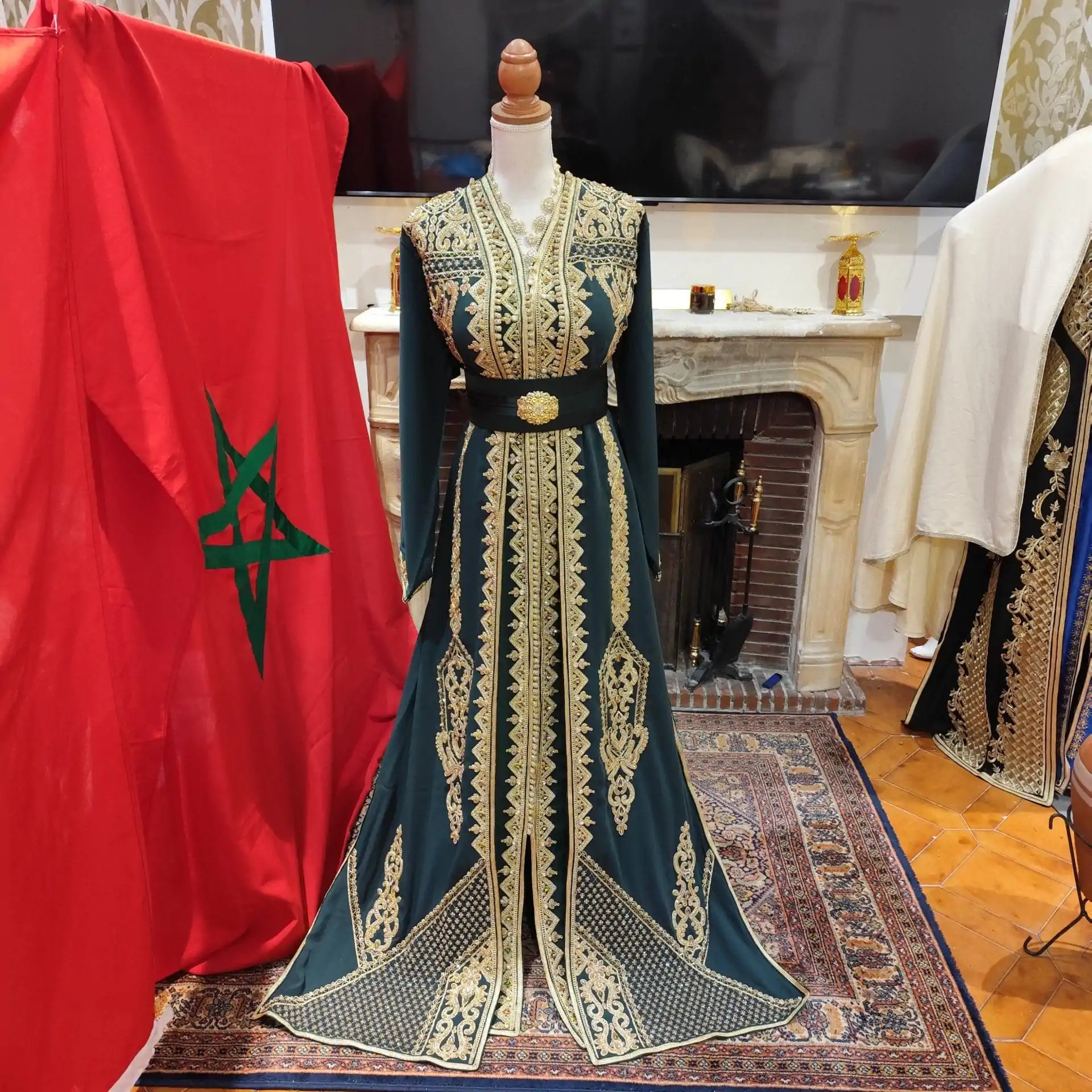 caftan marocain neuf - Takchita deux pièces