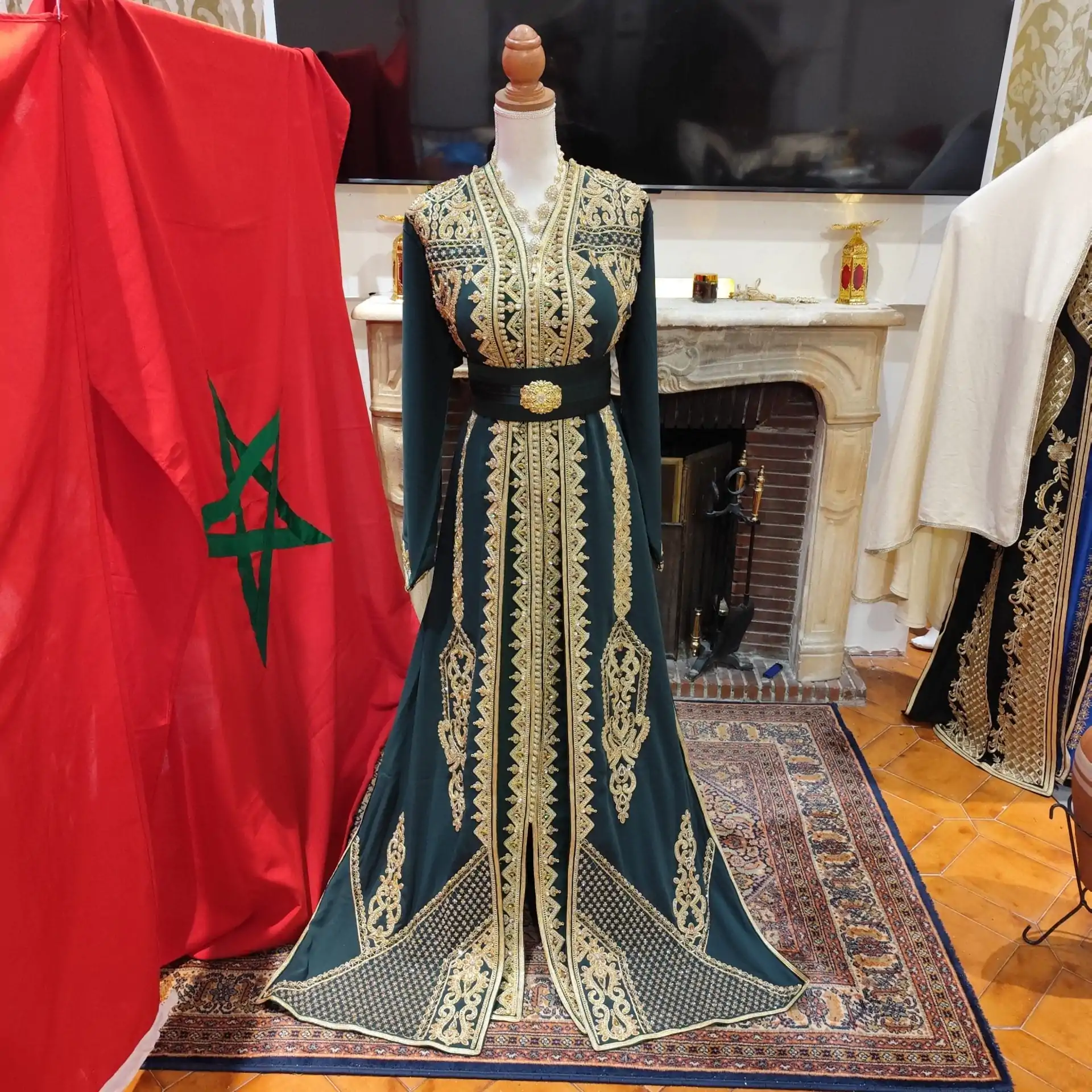 caftan marocain neuf - Takchita deux pièces – Image 10