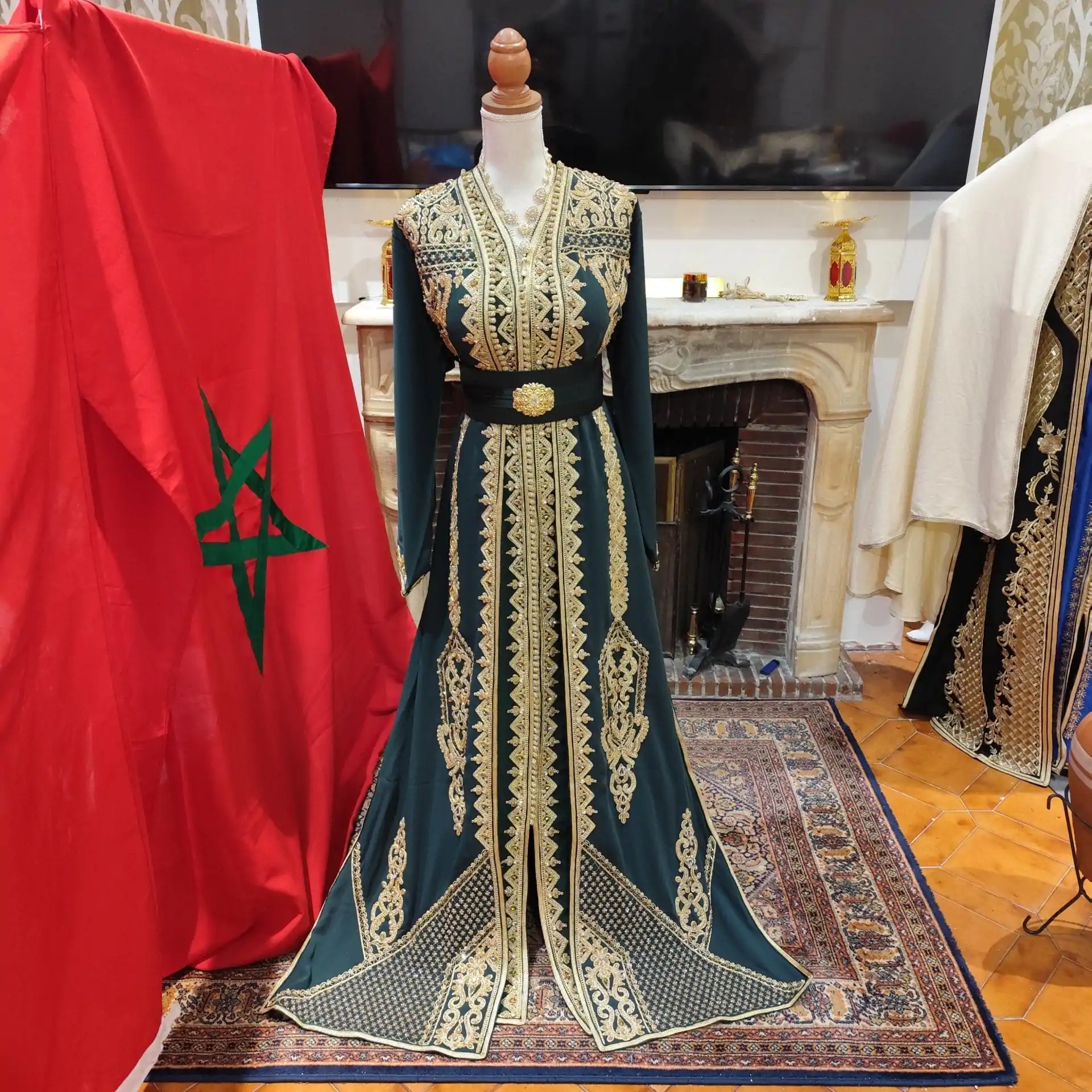 caftan marocain neuf - Takchita deux pièces – Image 13