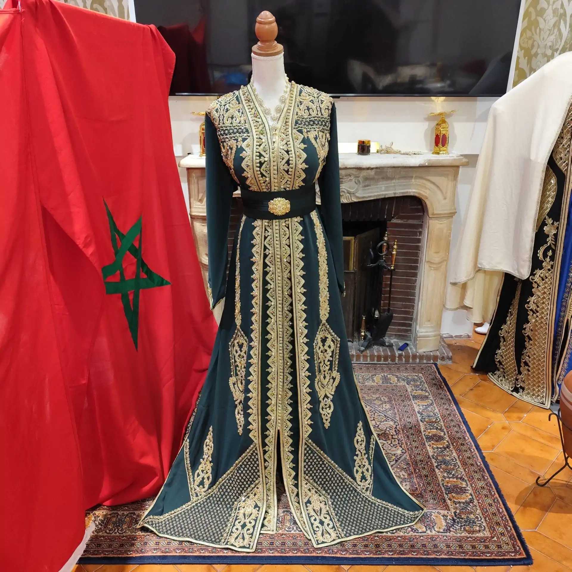 caftan marocain neuf - Takchita deux pièces – Image 15