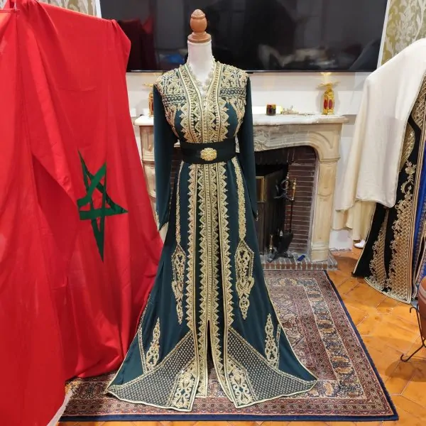 caftan marocain neuf - Takchita deux pièces — photo 9