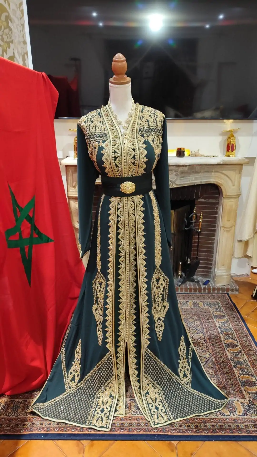 caftan marocain neuf - Takchita deux pièces – Image 7