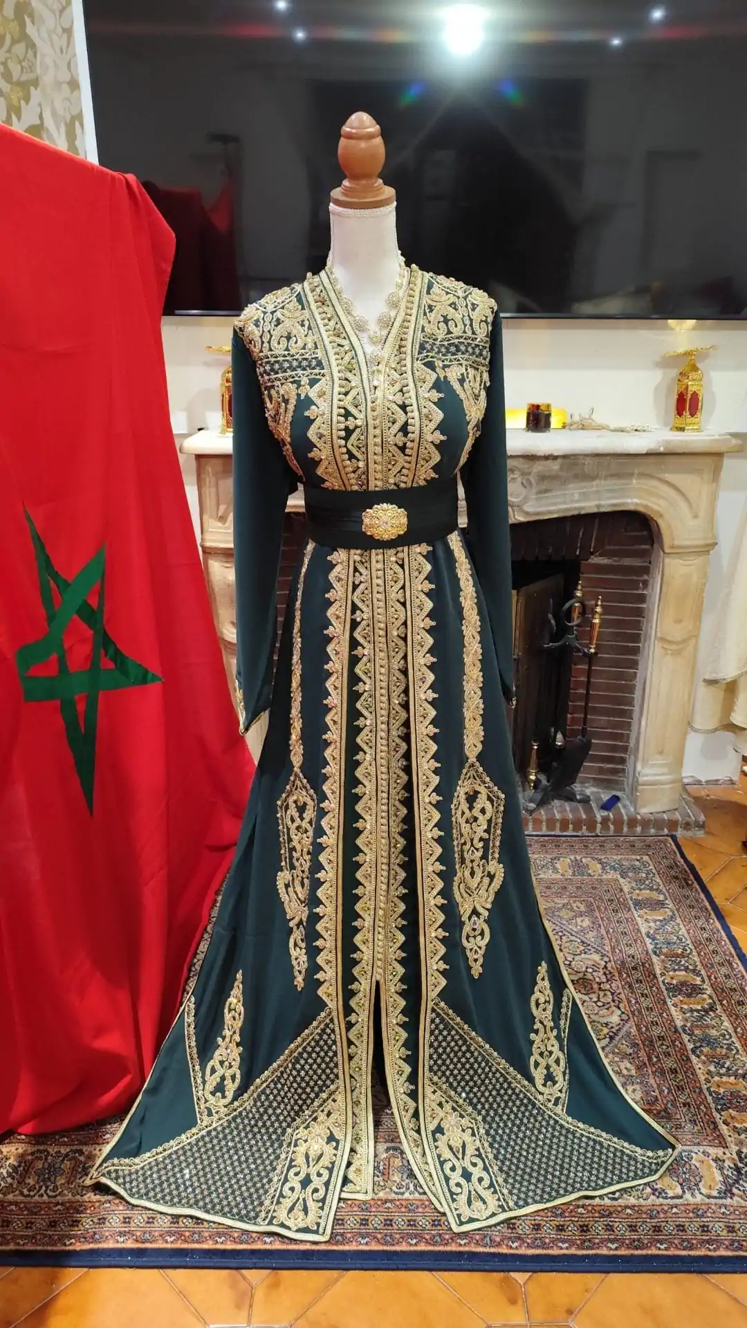 caftan marocain neuf - Takchita deux pièces – Image 2
