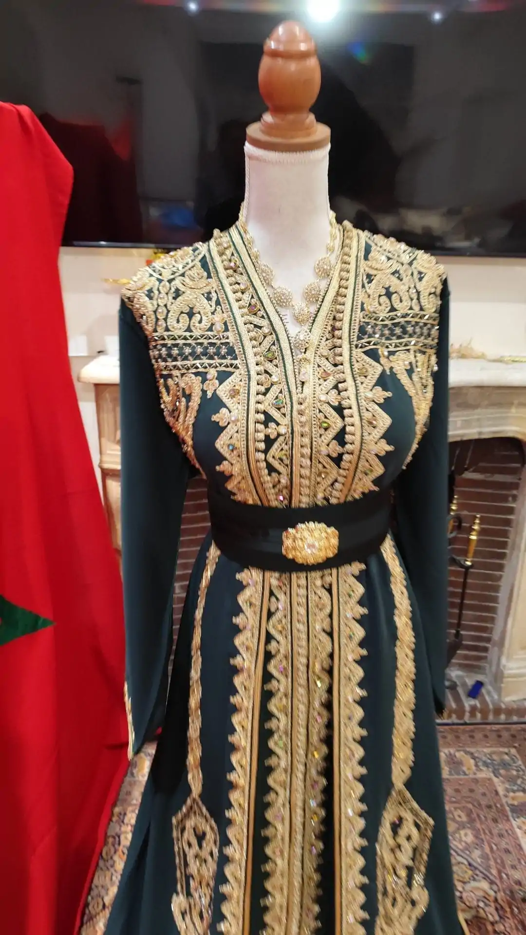 caftan marocain neuf - Takchita deux pièces – Image 11