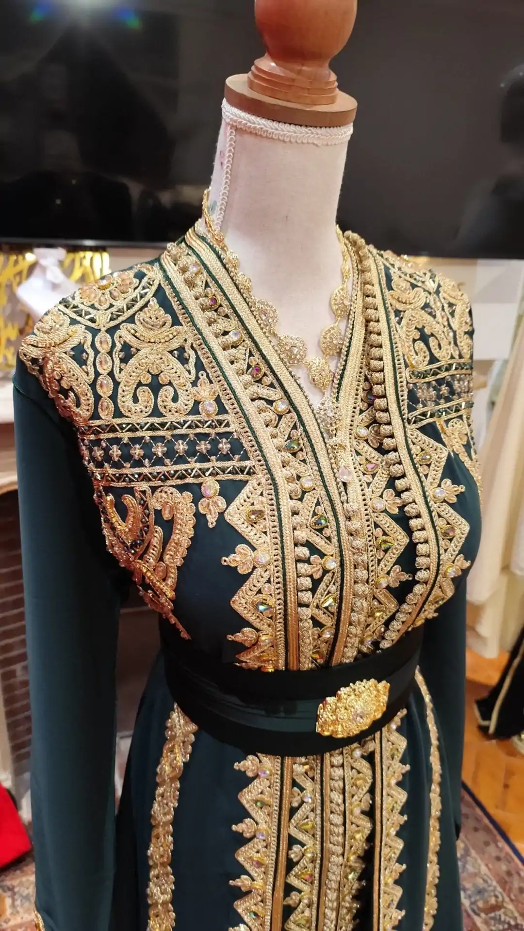 caftan marocain neuf - Takchita deux pièces – Image 12