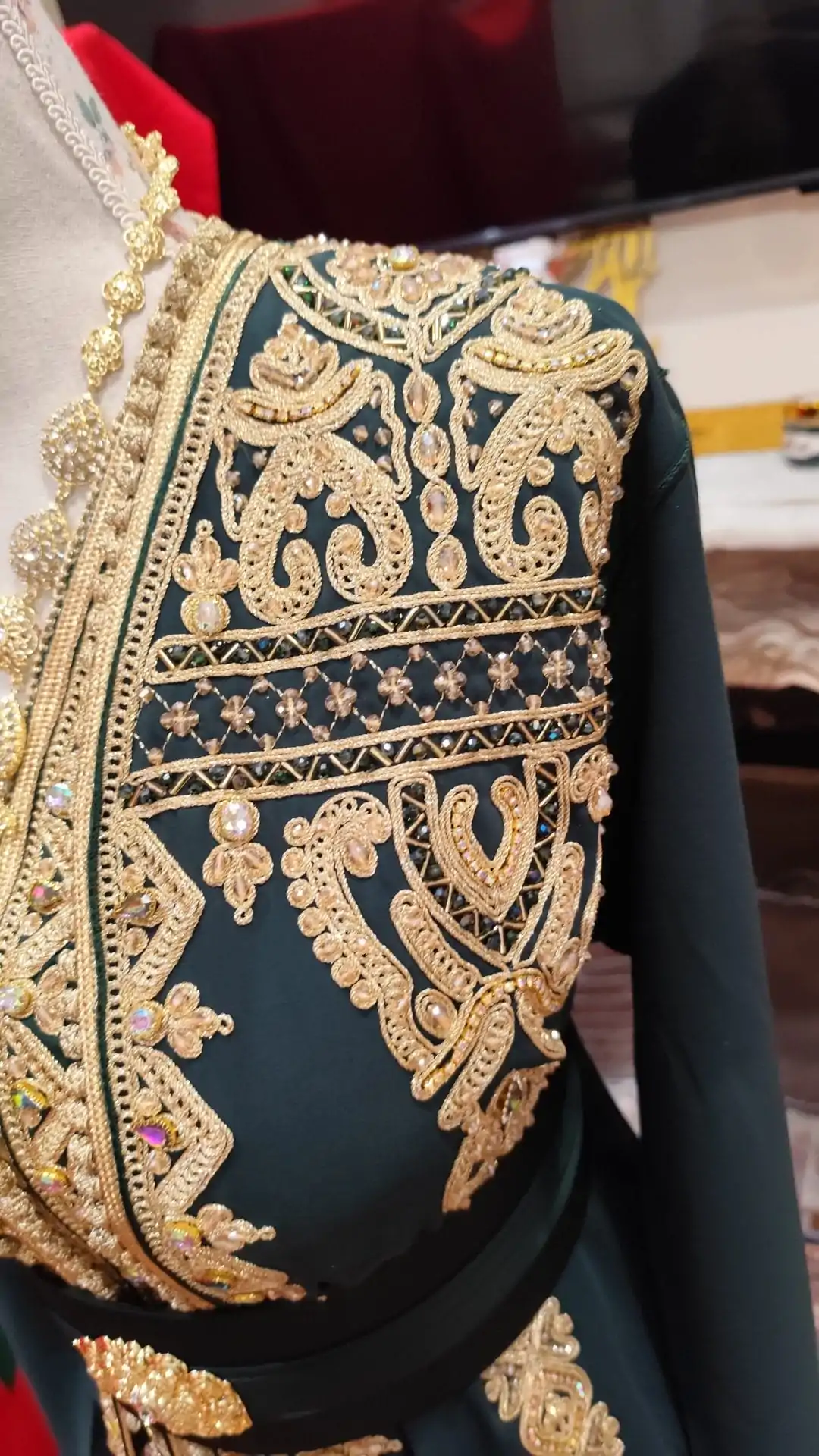 caftan marocain neuf - Takchita deux pièces – Image 3