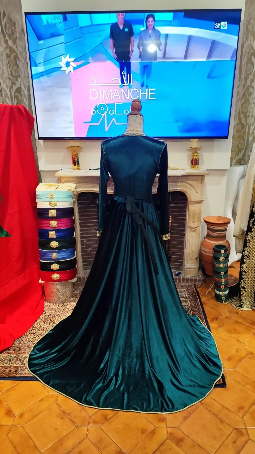 caftan marocain d occasion quasi neuf – Image 7