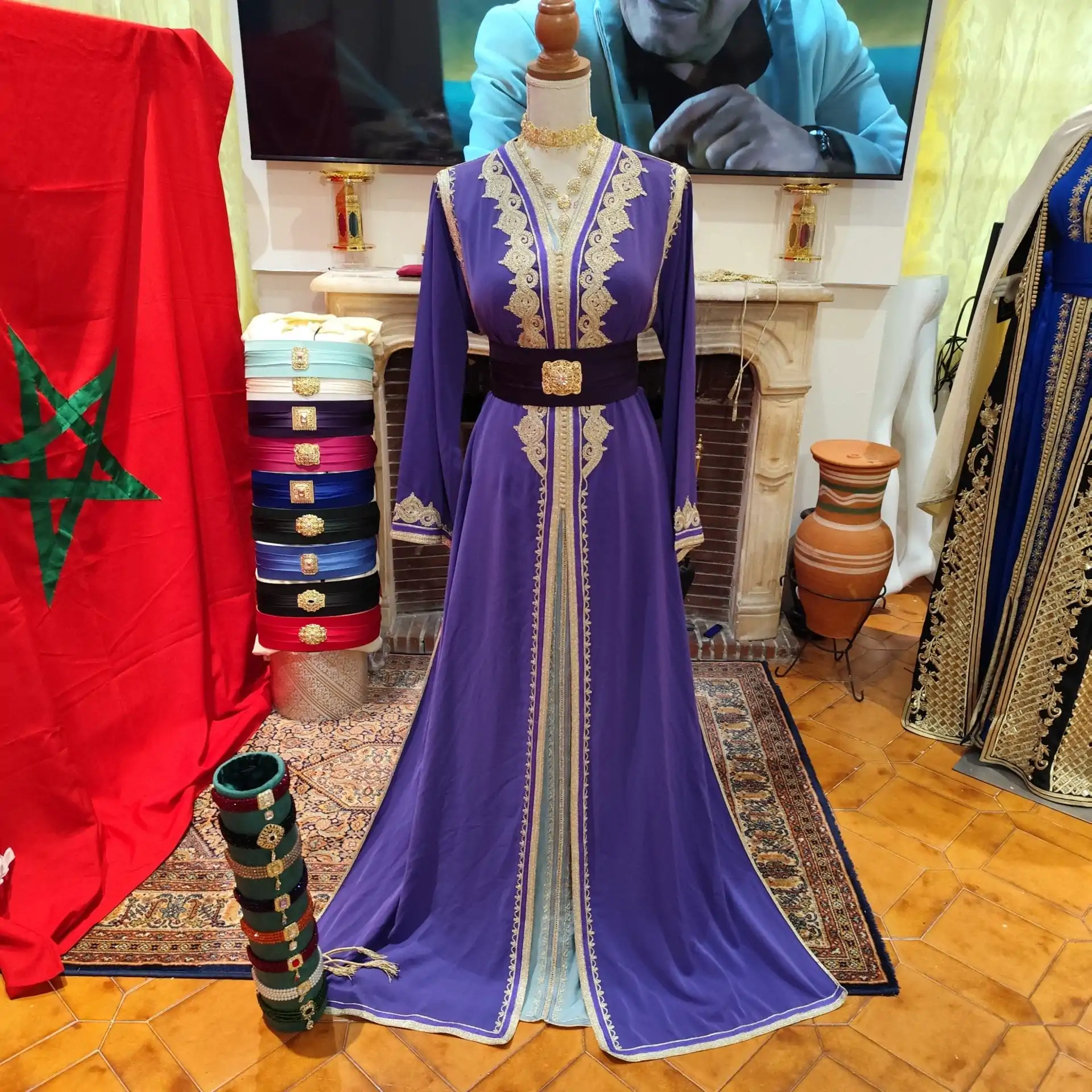 caftan marocain d occasion