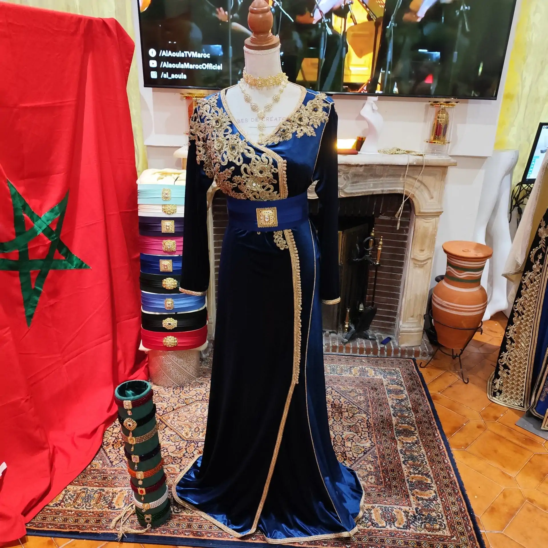 caftan marocain d occasion