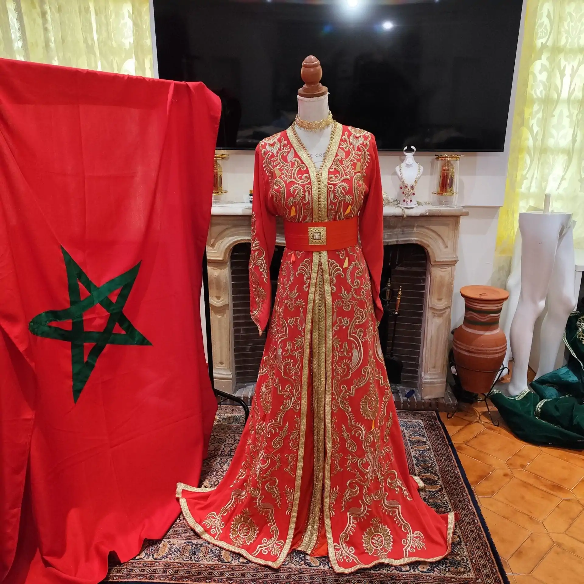 caftan marocain d occasion nikel