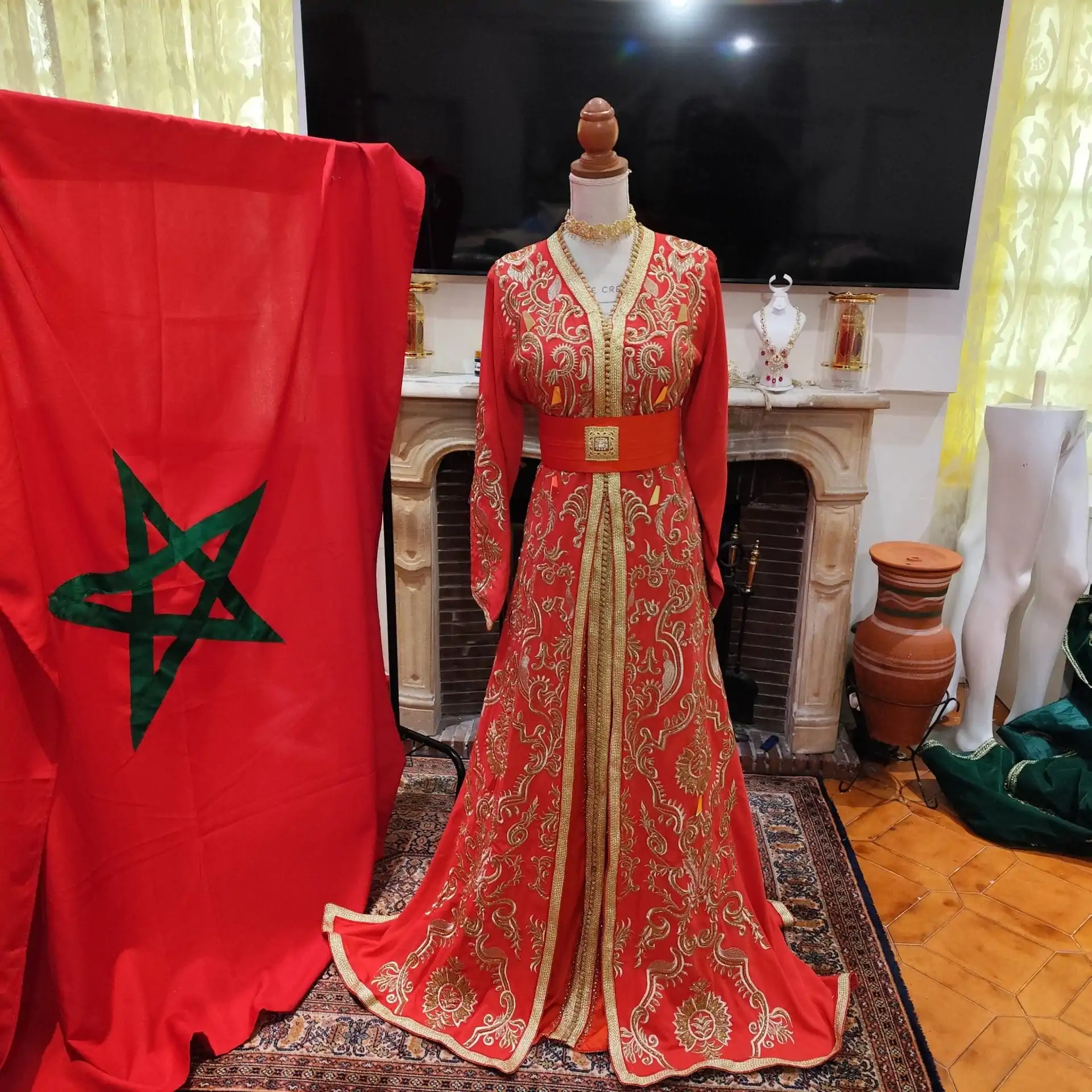 caftan marocain d occasion nikel – Image 10