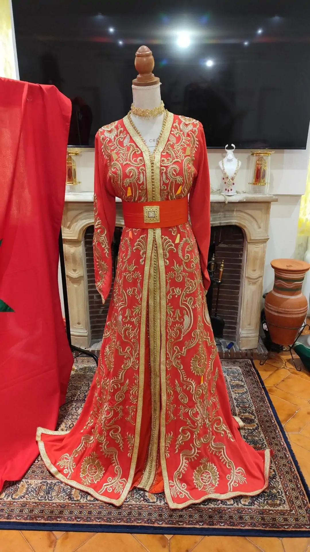 caftan marocain d occasion nikel – Image 9