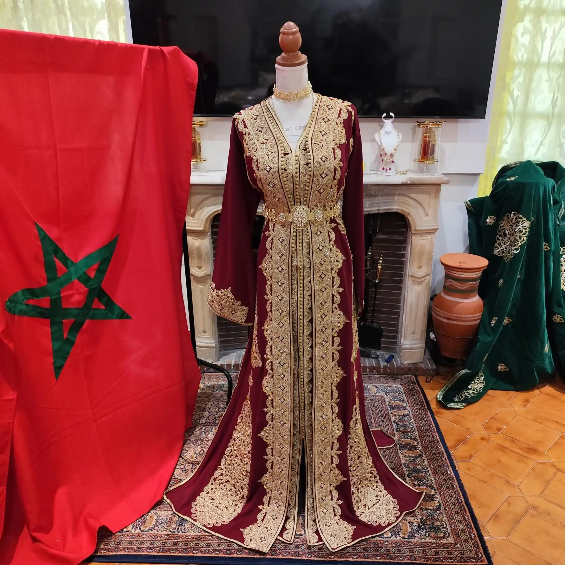 caftan marocain neuf