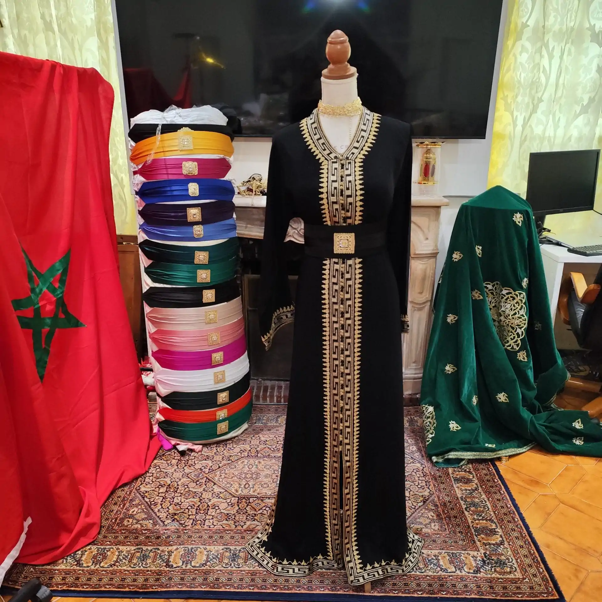 caftan marocain d occasion