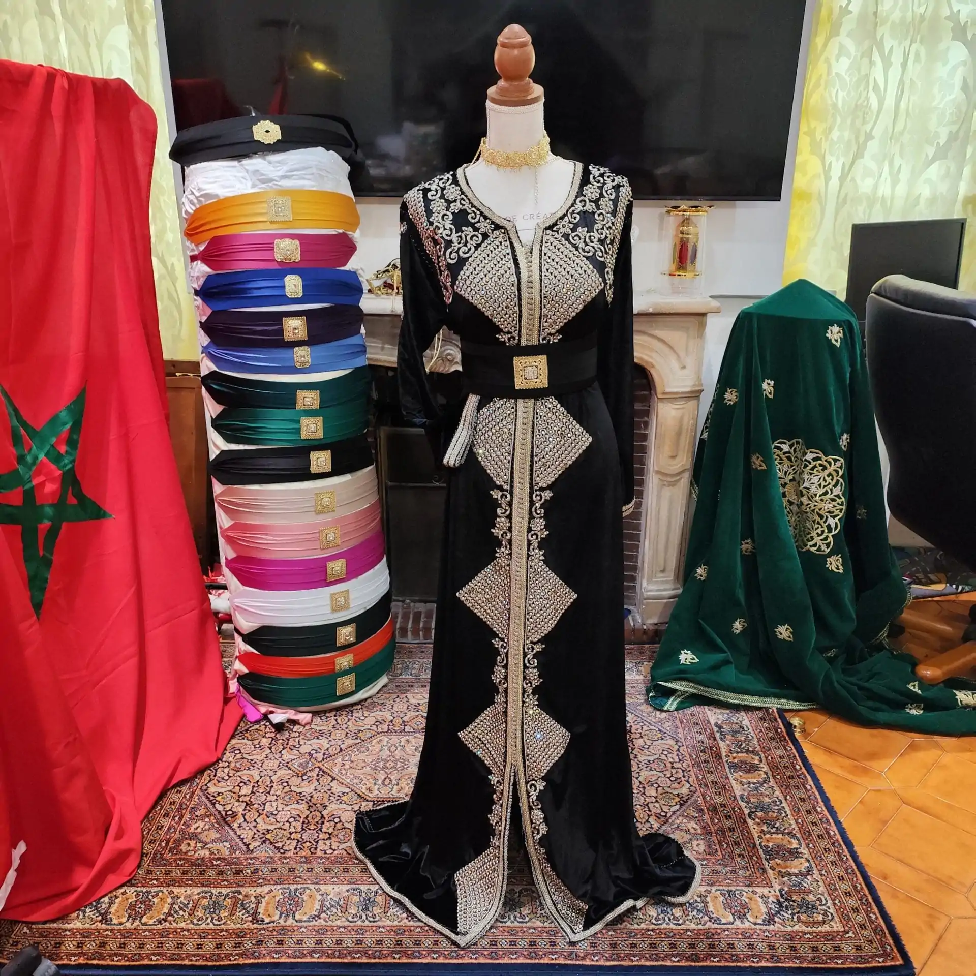 caftan marocain grand taille d occasion