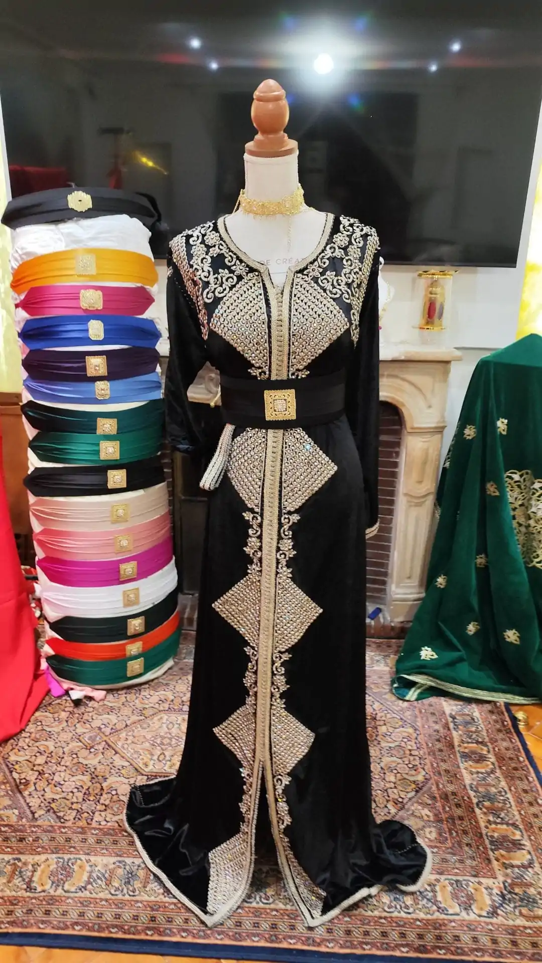 caftan marocain grand taille d occasion – Image 2