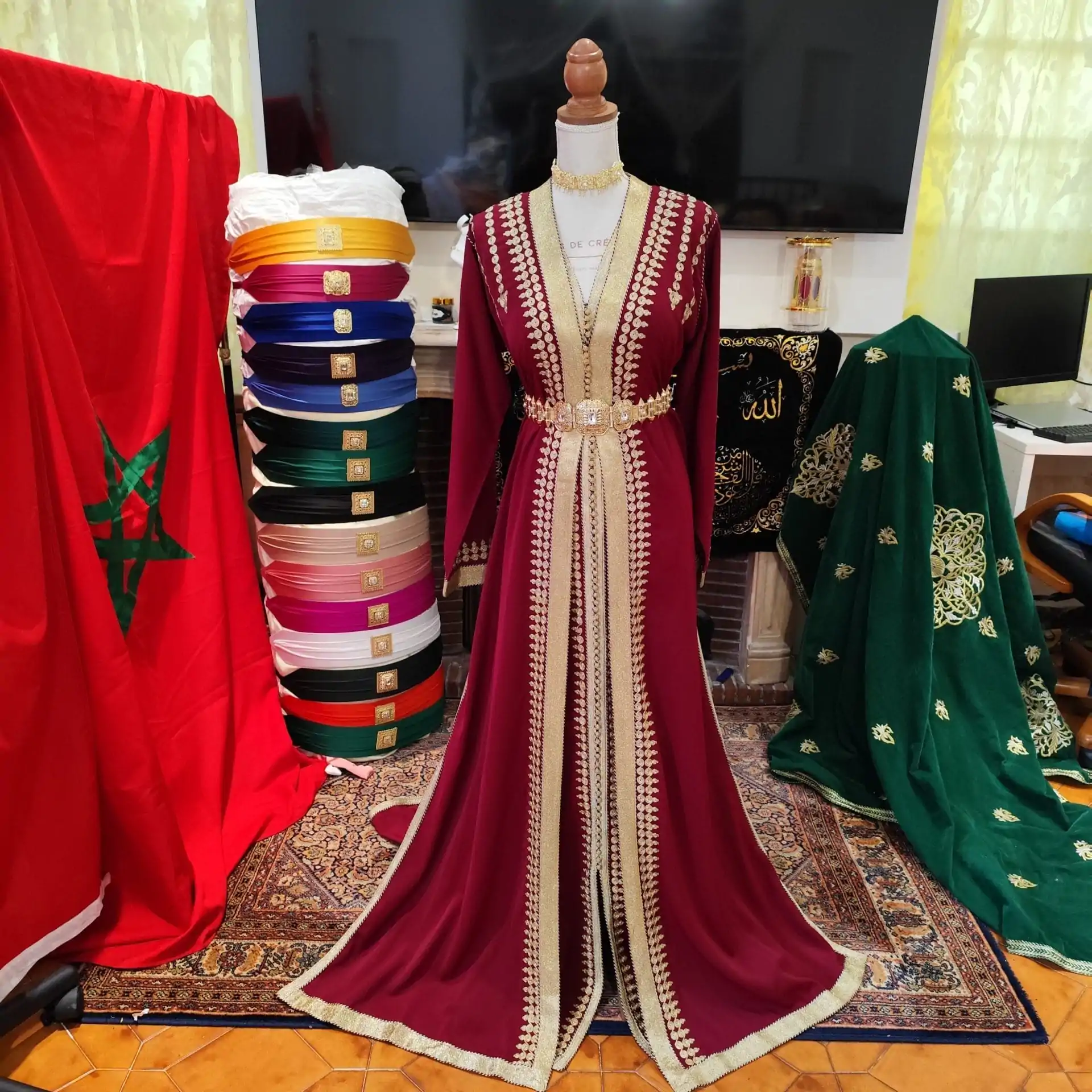 caftan marocain d occasion