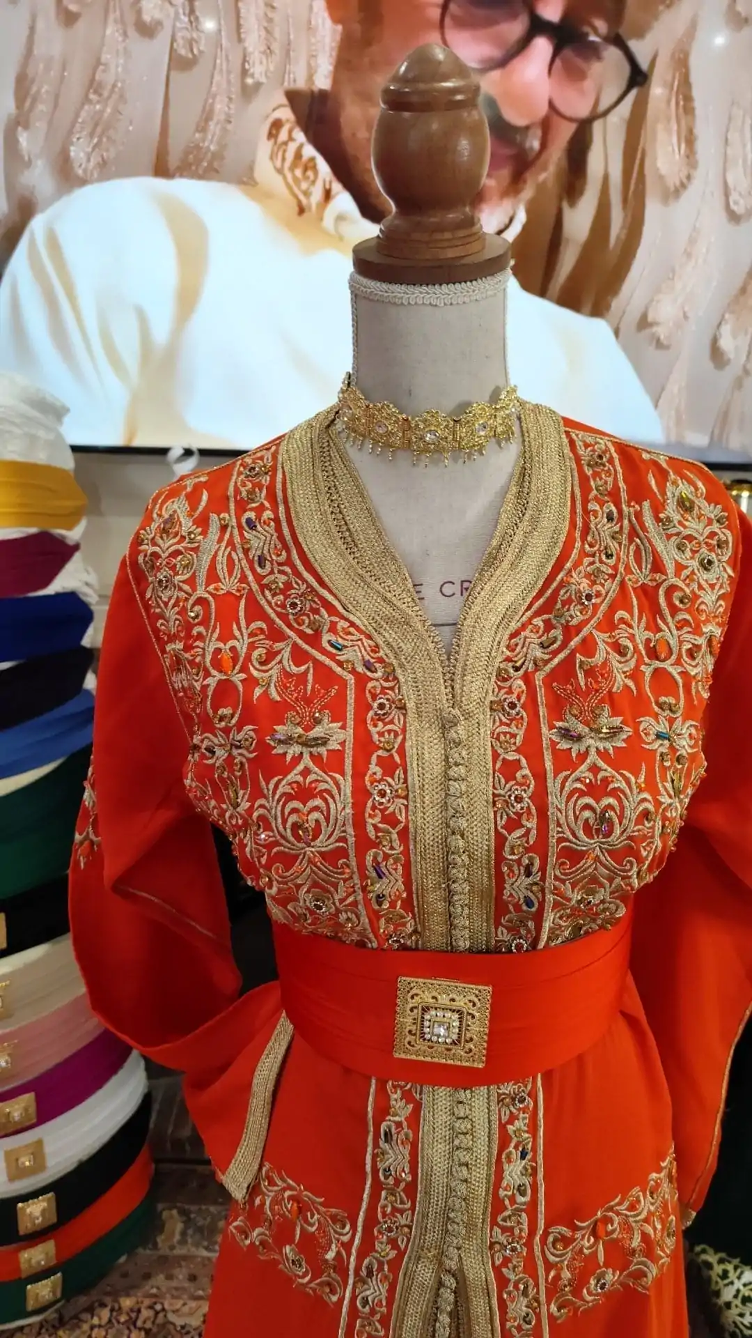 caftan marocain neuf – takchita deux pièces – Image 11