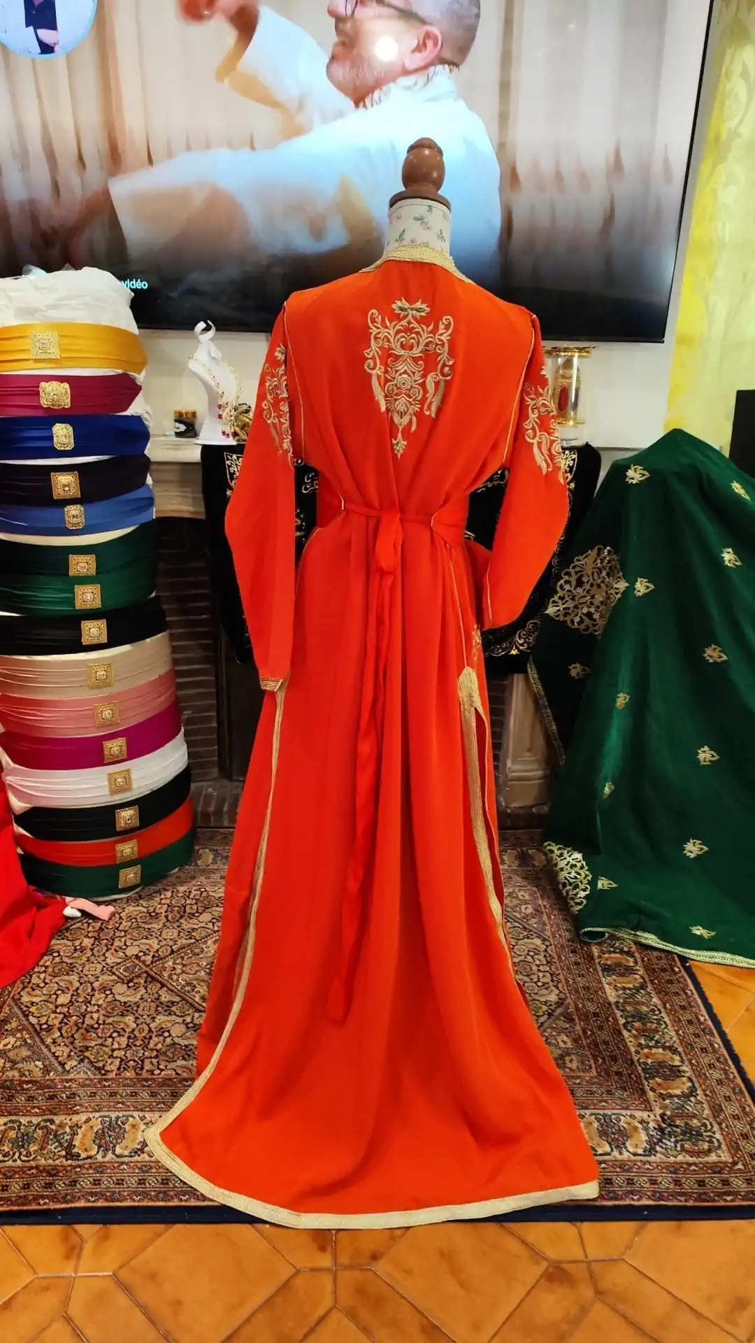caftan marocain neuf – takchita deux pièces – Image 5