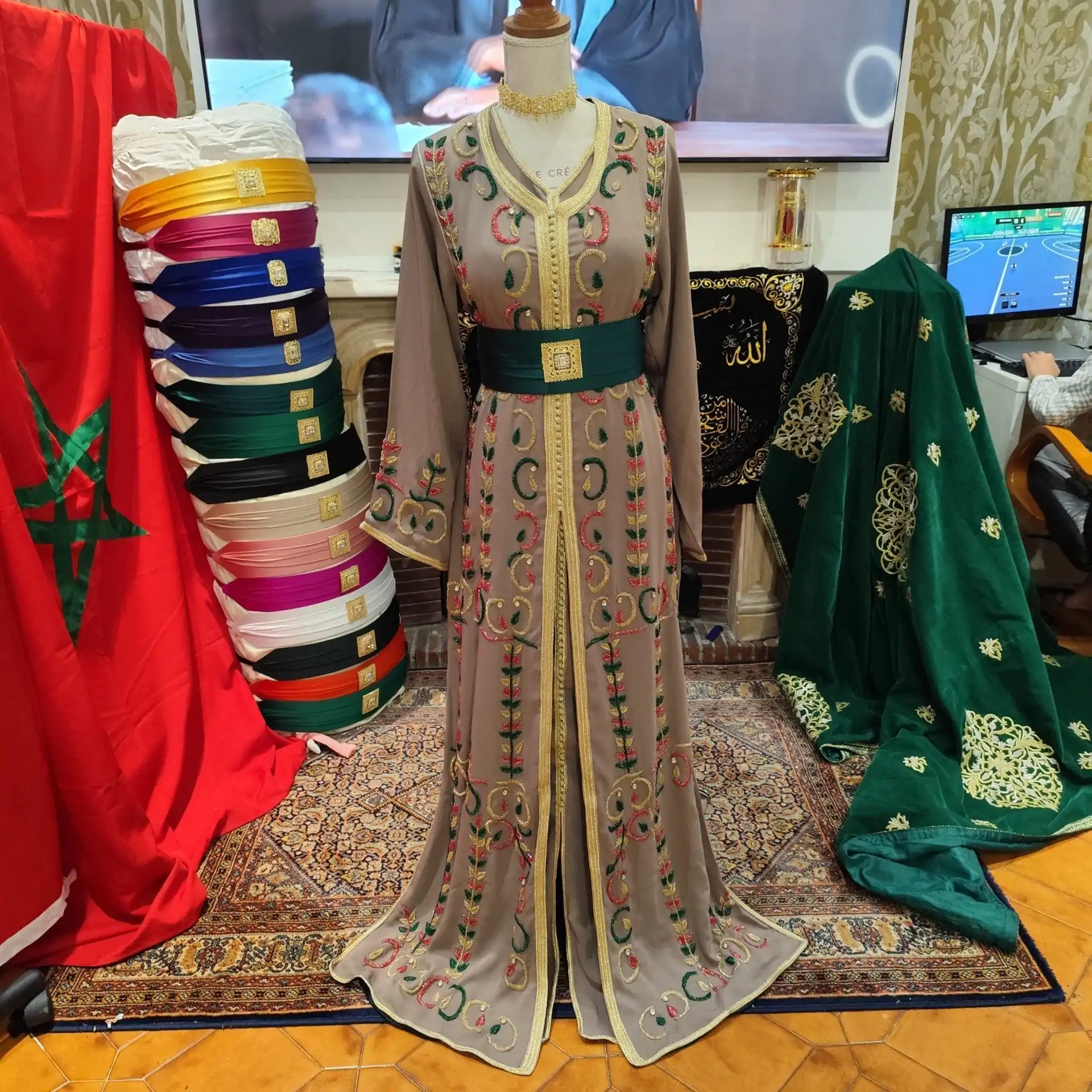 caftan marocain neuf doublé – Image 12