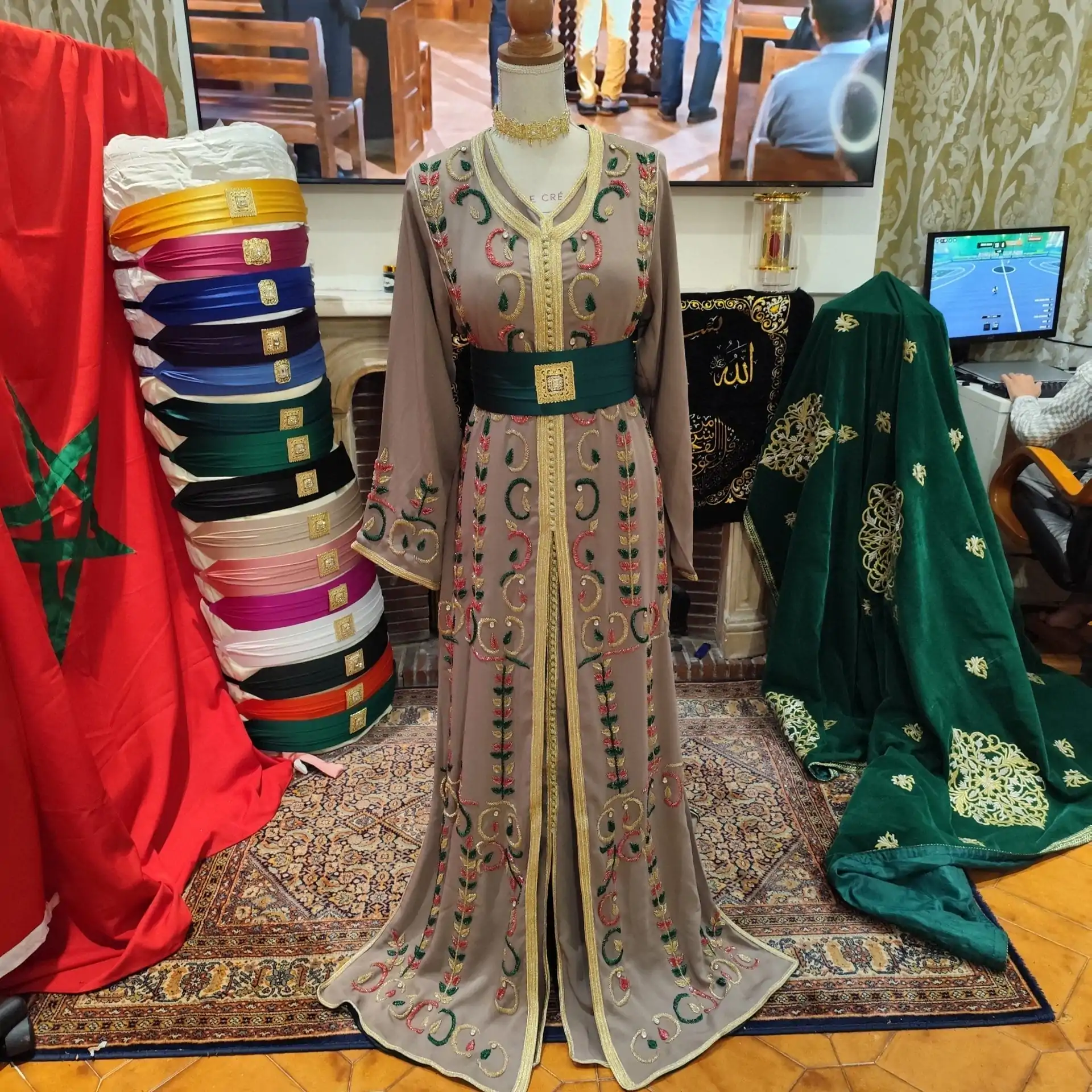 caftan marocain neuf doublé – Image 13
