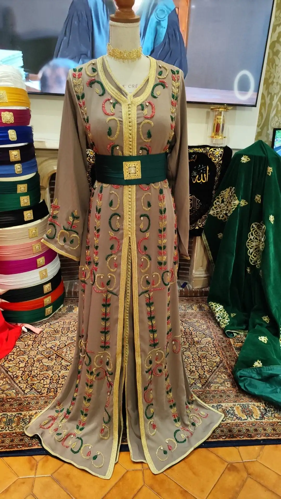 caftan marocain neuf doublé – Image 5