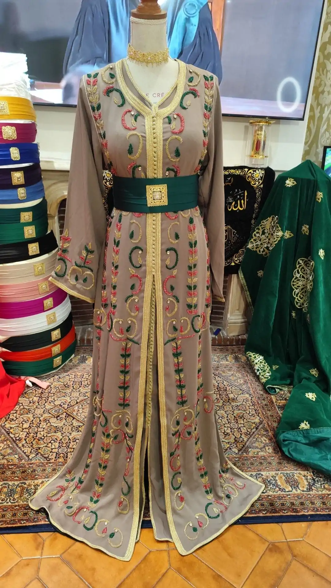 caftan marocain neuf doublé – Image 2
