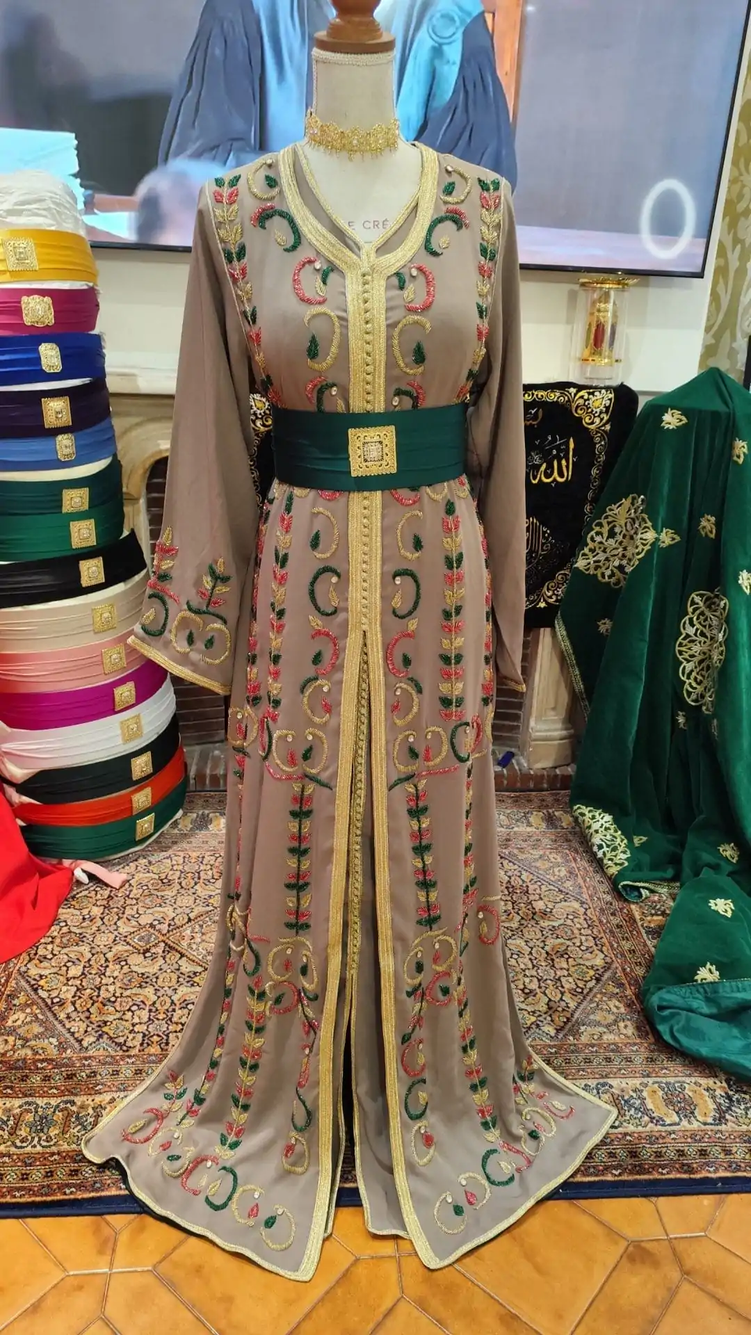 caftan marocain neuf doublé – Image 9