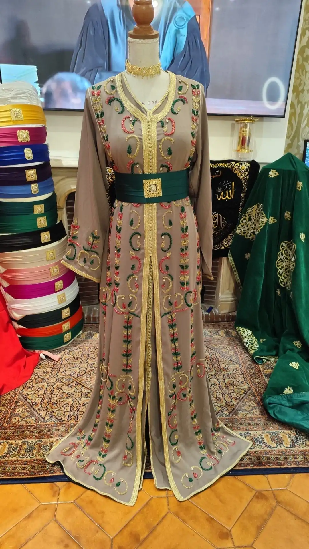 caftan marocain neuf doublé – Image 11