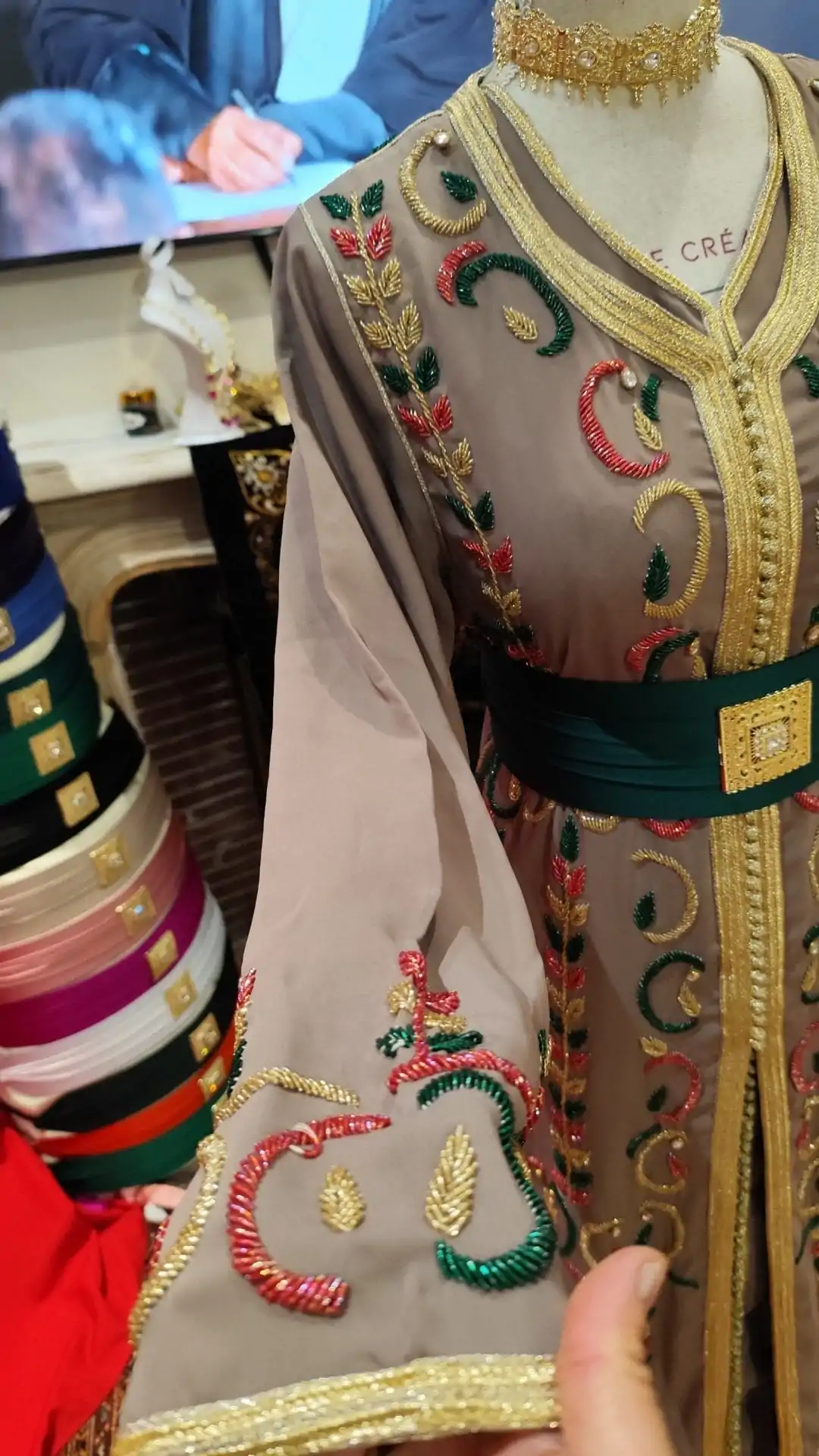 caftan marocain neuf doublé – Image 4