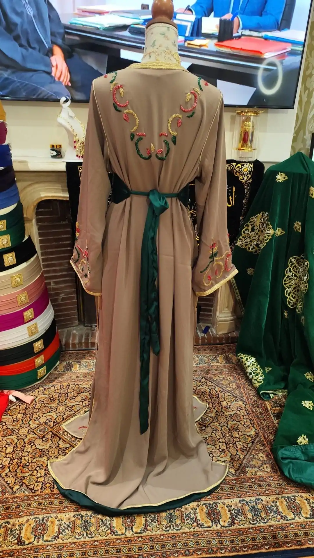caftan marocain neuf doublé – Image 6