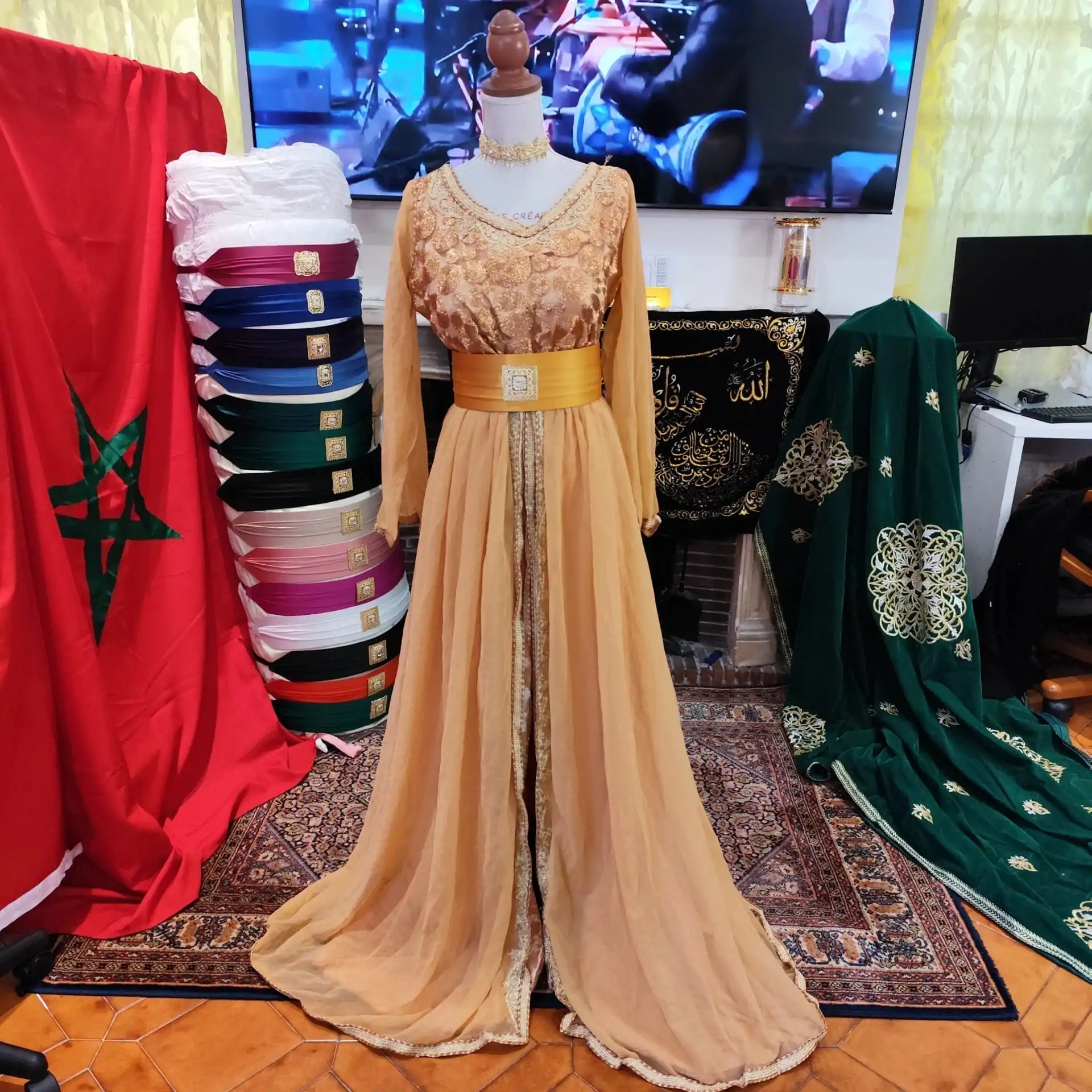 caftan marocain d occasion