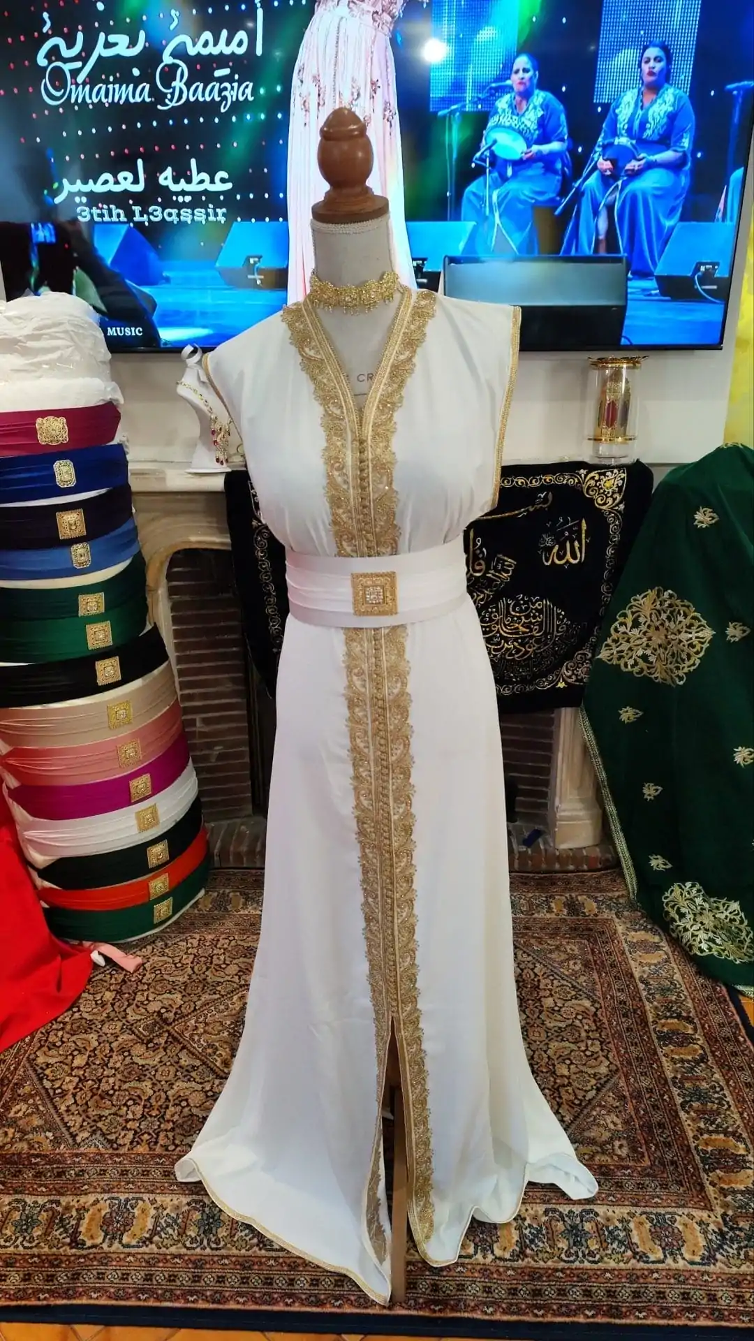 caftan marocain neuf - takchita deux pièces – Image 3