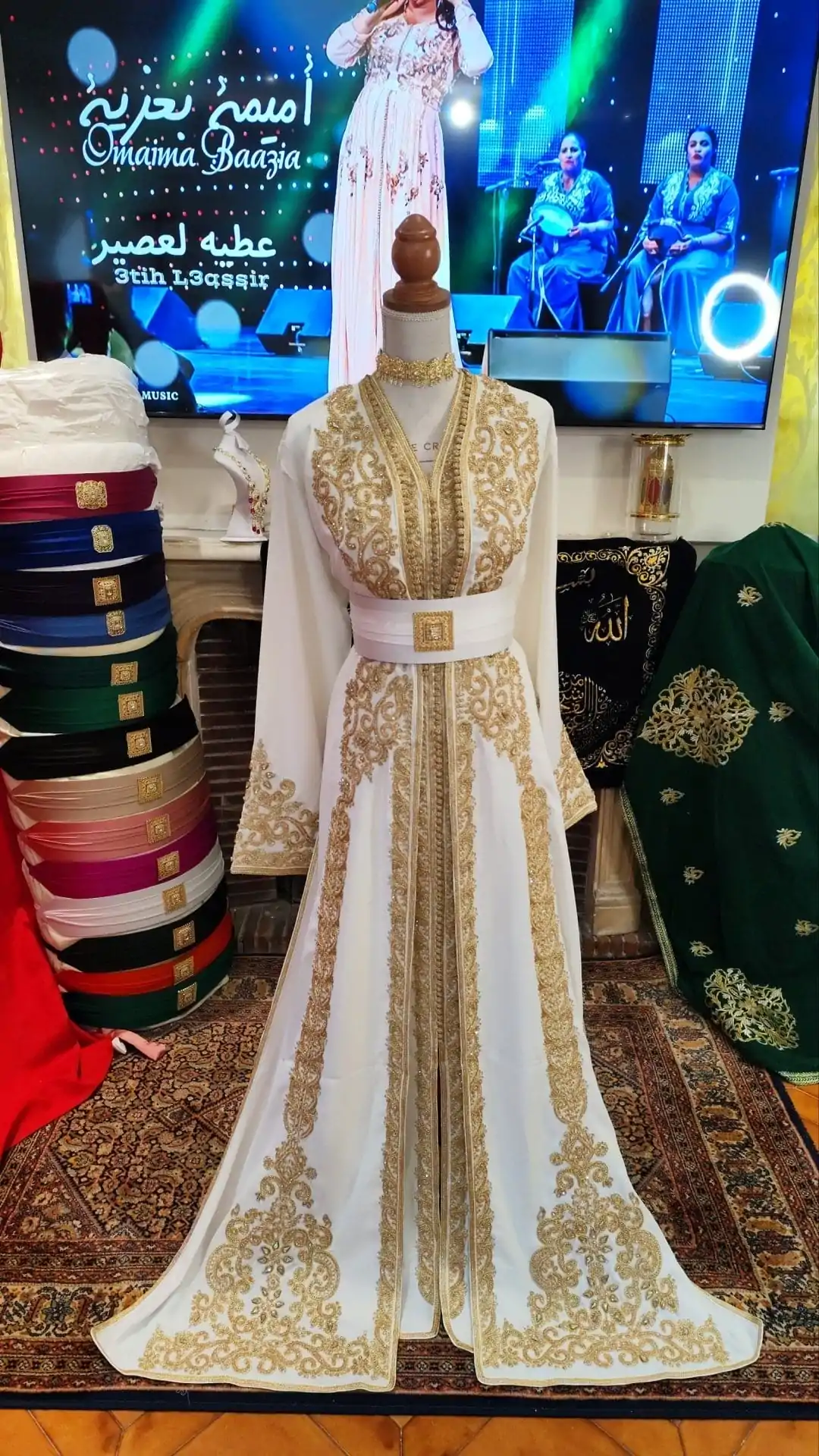 caftan marocain neuf - takchita deux pièces