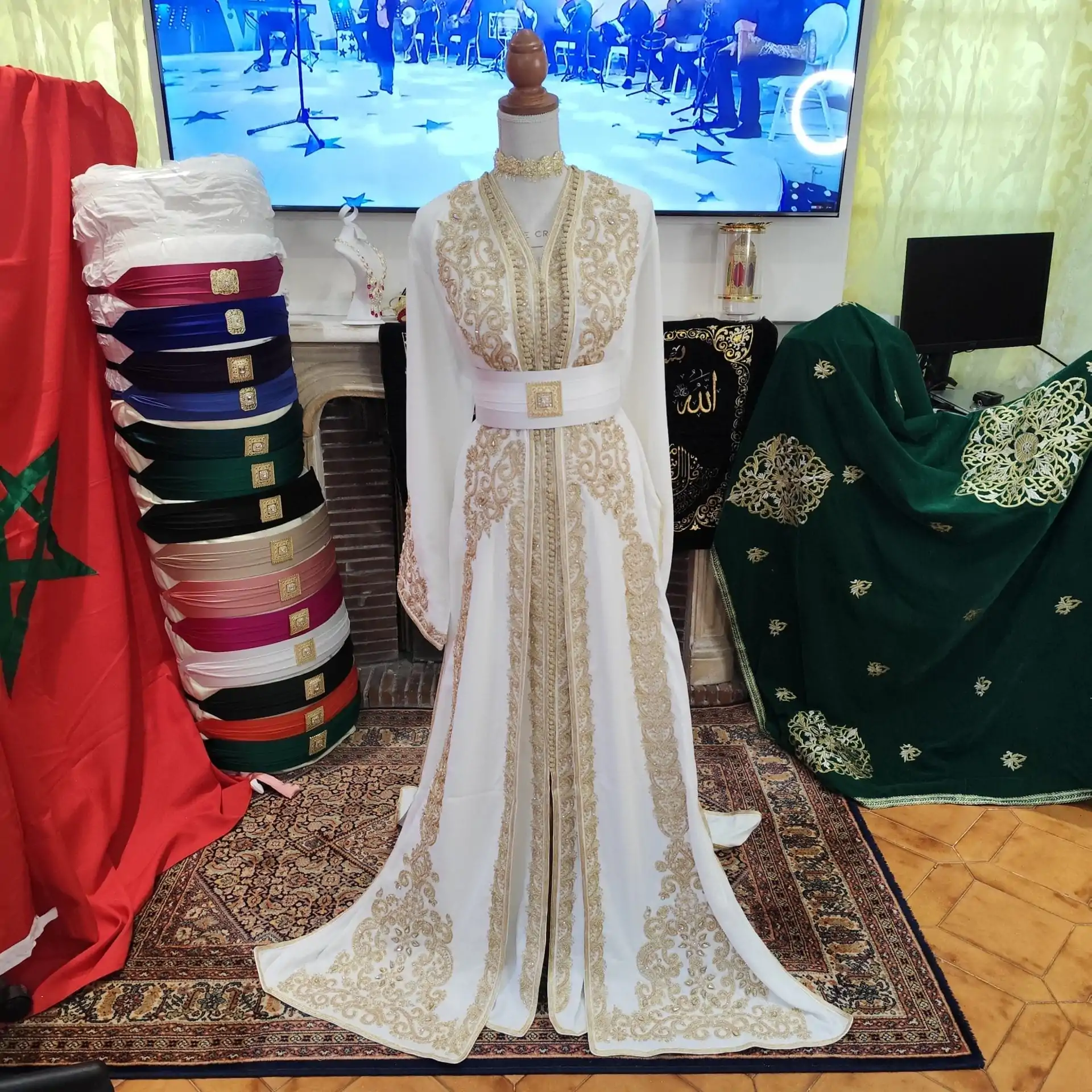 caftan marocain neuf - takchita deux pièces – Image 2