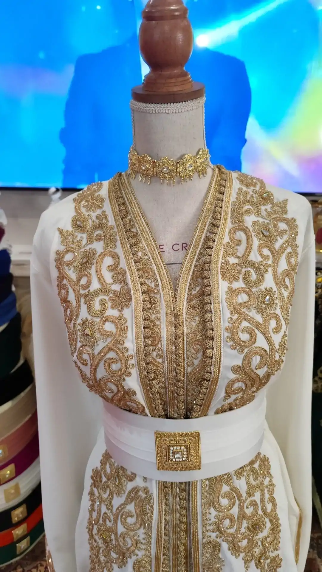 caftan marocain neuf - takchita deux pièces – Image 5