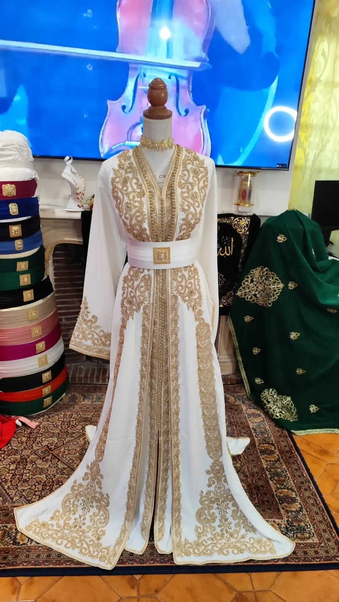 caftan marocain neuf - takchita deux pièces – Image 9