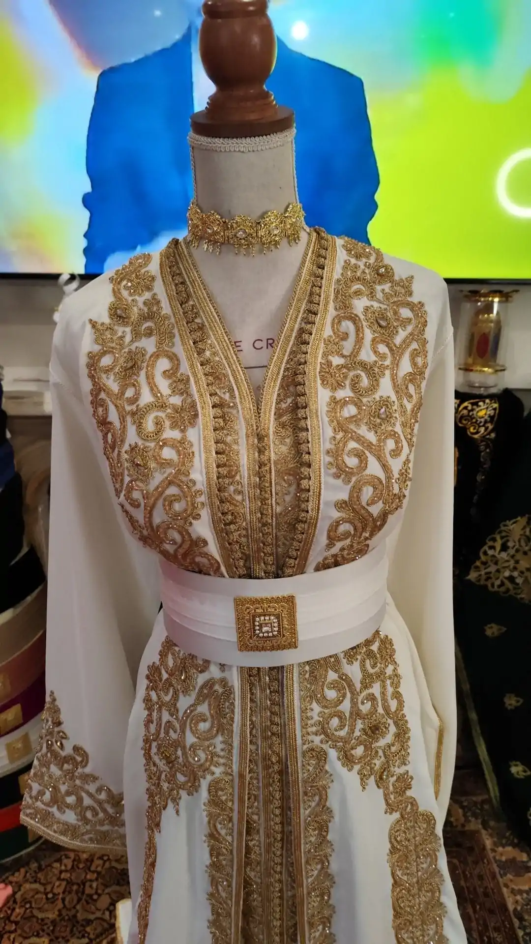 caftan marocain neuf - takchita deux pièces – Image 10