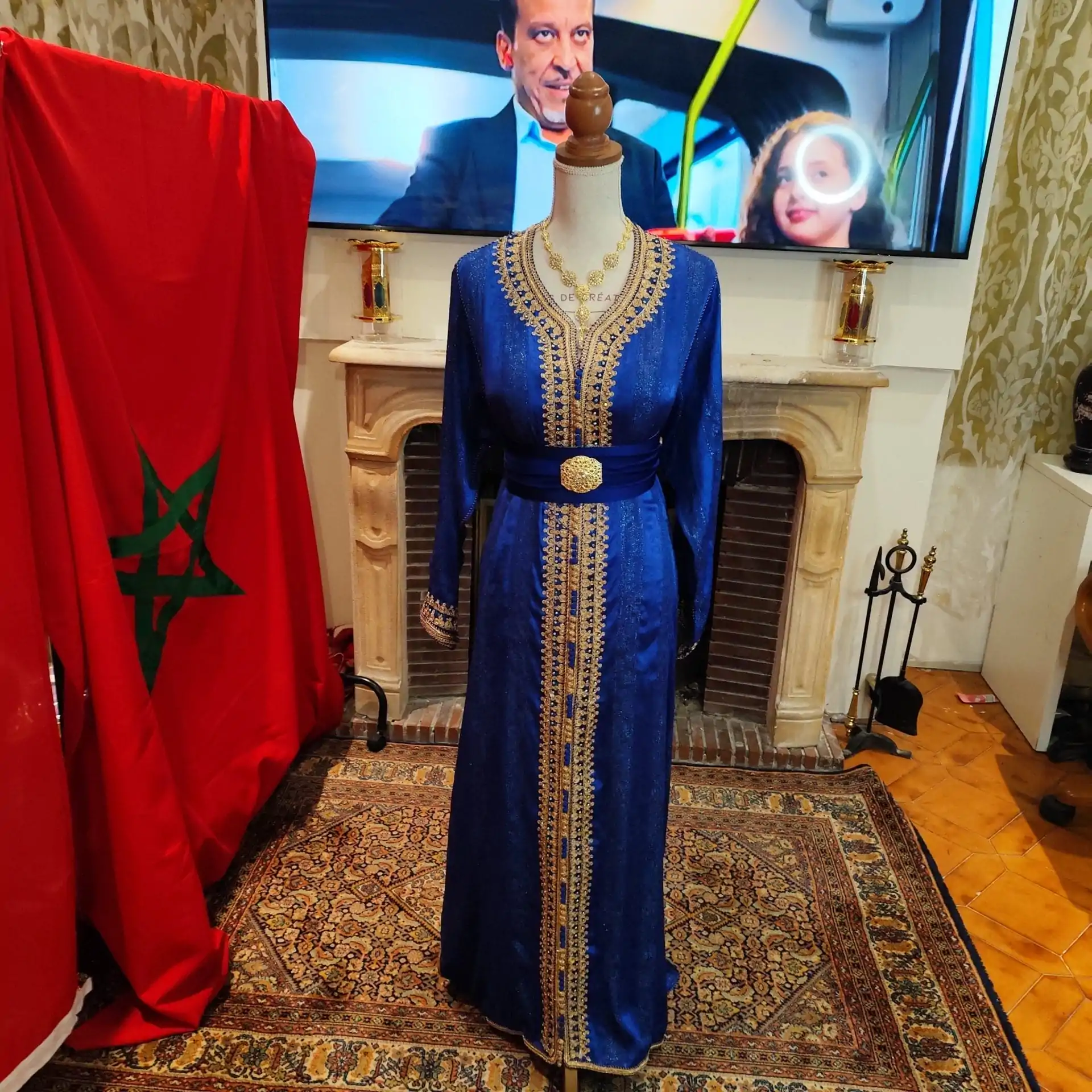 caftan marocain d occasion grande taille – Image 12