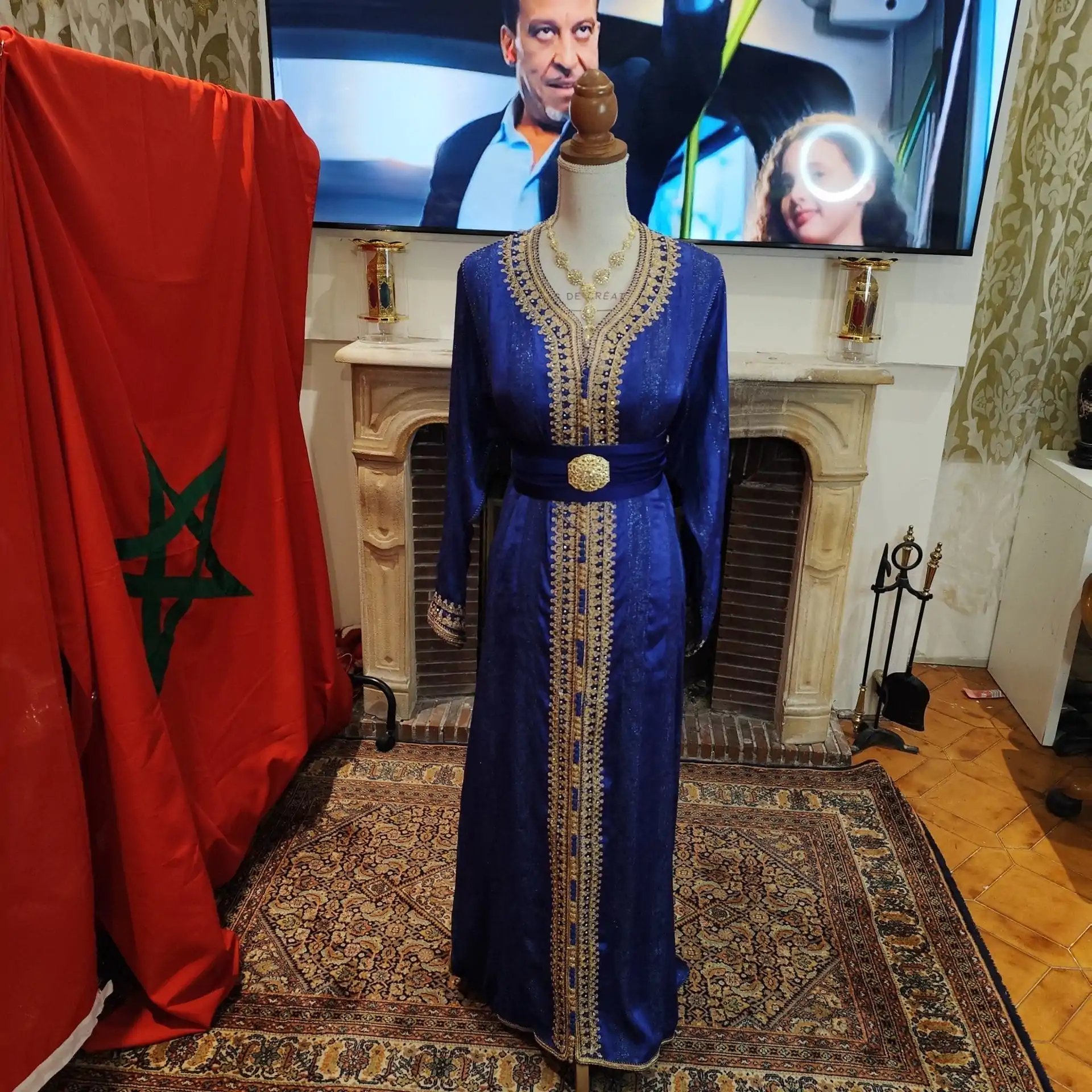caftan marocain d occasion grande taille