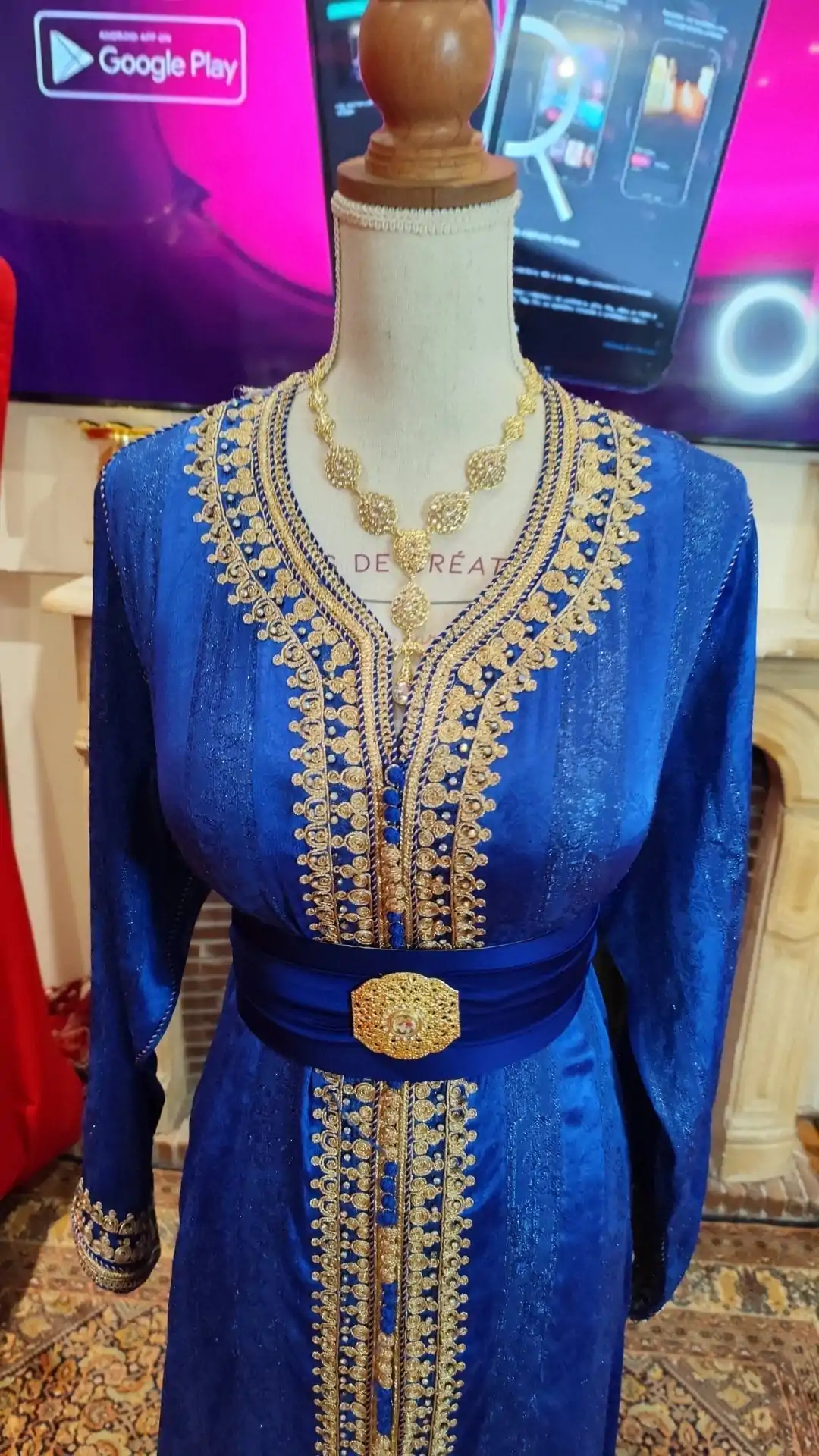 caftan marocain d occasion grande taille – Image 6