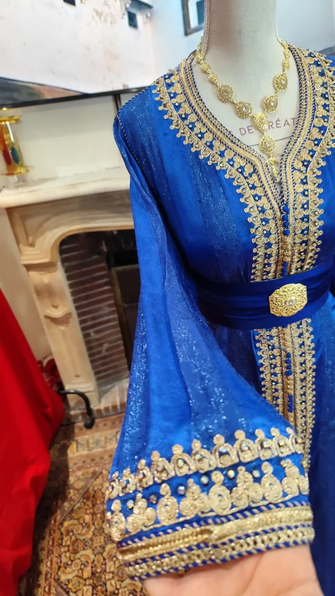 caftan marocain d occasion grande taille – Image 7