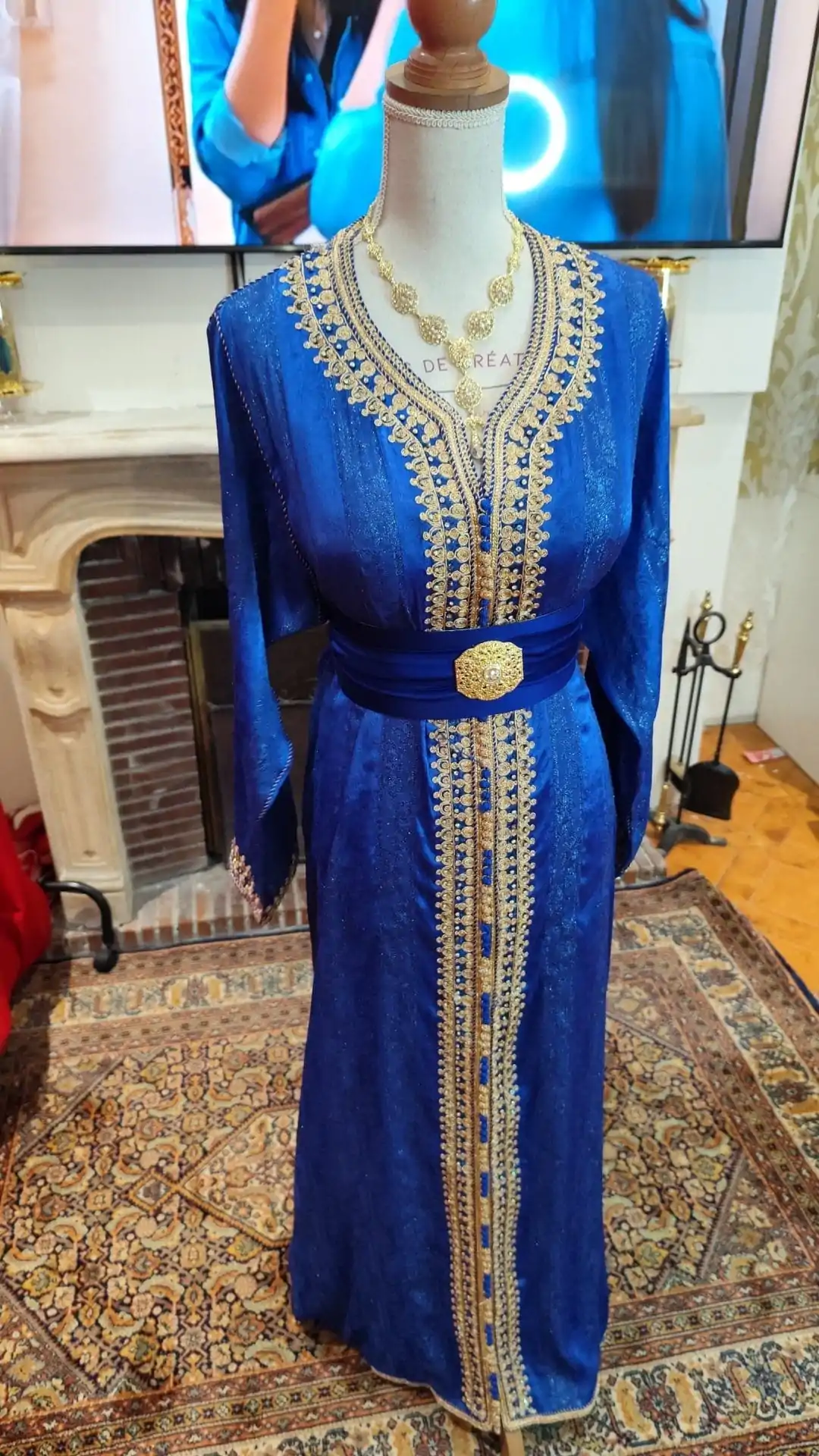 caftan marocain d occasion grande taille – Image 9