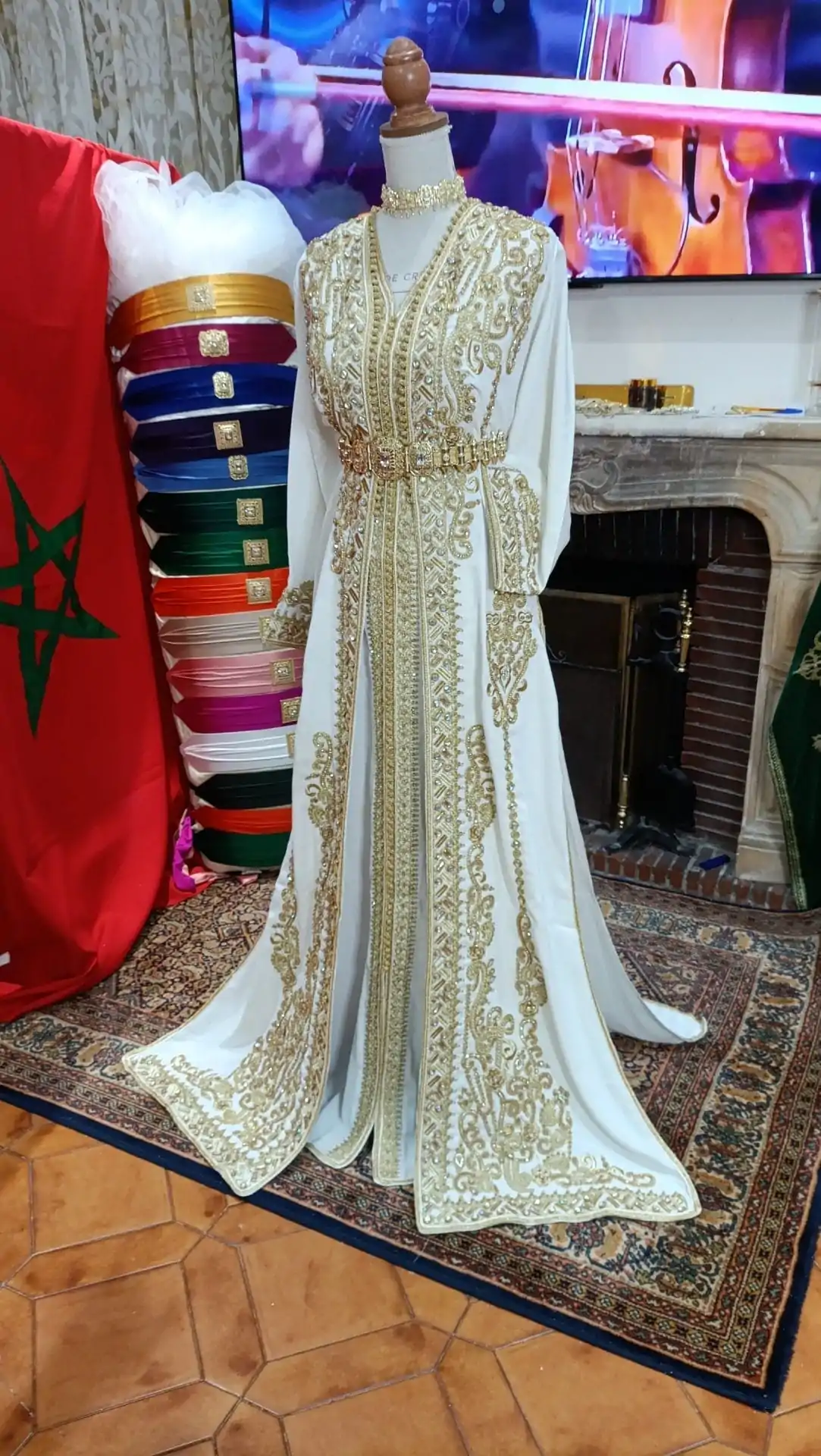 caftan marocain neuf - takchita deux pièces – Image 2